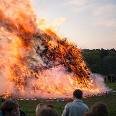 Osterbräuche: Osterfeuer