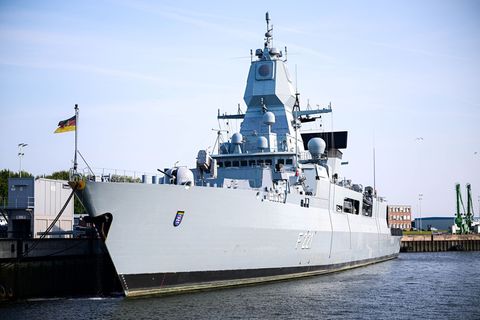 Deutschland stellt derzeit kein Schiff für die Operation "Aspides" - von Februar bis April 2024 war allerdings die Fregatte "Hes