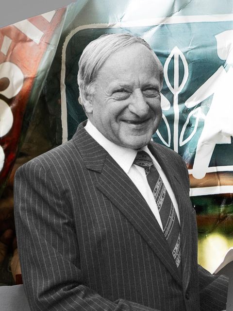 Collage zeigt Hermann Gmeiner (SOS-Kinderdorf-Gründer)