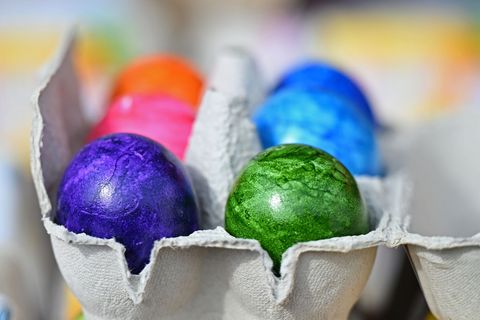 Ein guter Teil der Ostereier kommt aus dem Ausland. Foto: Jennifer Brückner/dpa
