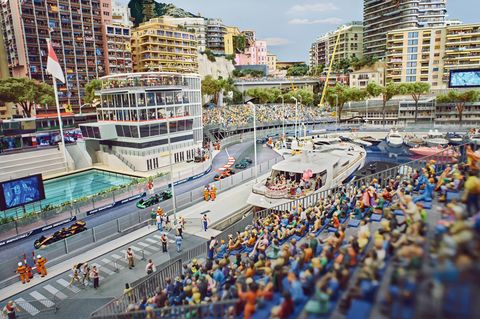 Maßstab 1:87: Das Fürstentum Monaco hat im Miniatur Wunderland 36 Quadratmeter Platz