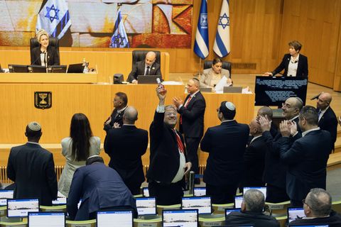 Das israelische Parlament hat die Todesstrafe für Terroristen gebilligt. Foto: Itay Cohen/AP/dpa