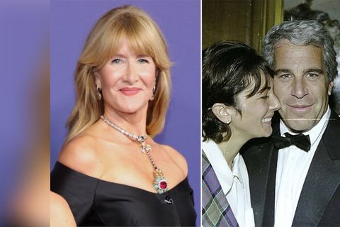 Laura Dern (l.) rollt den Fall Epstein in einer Serie neu auf.