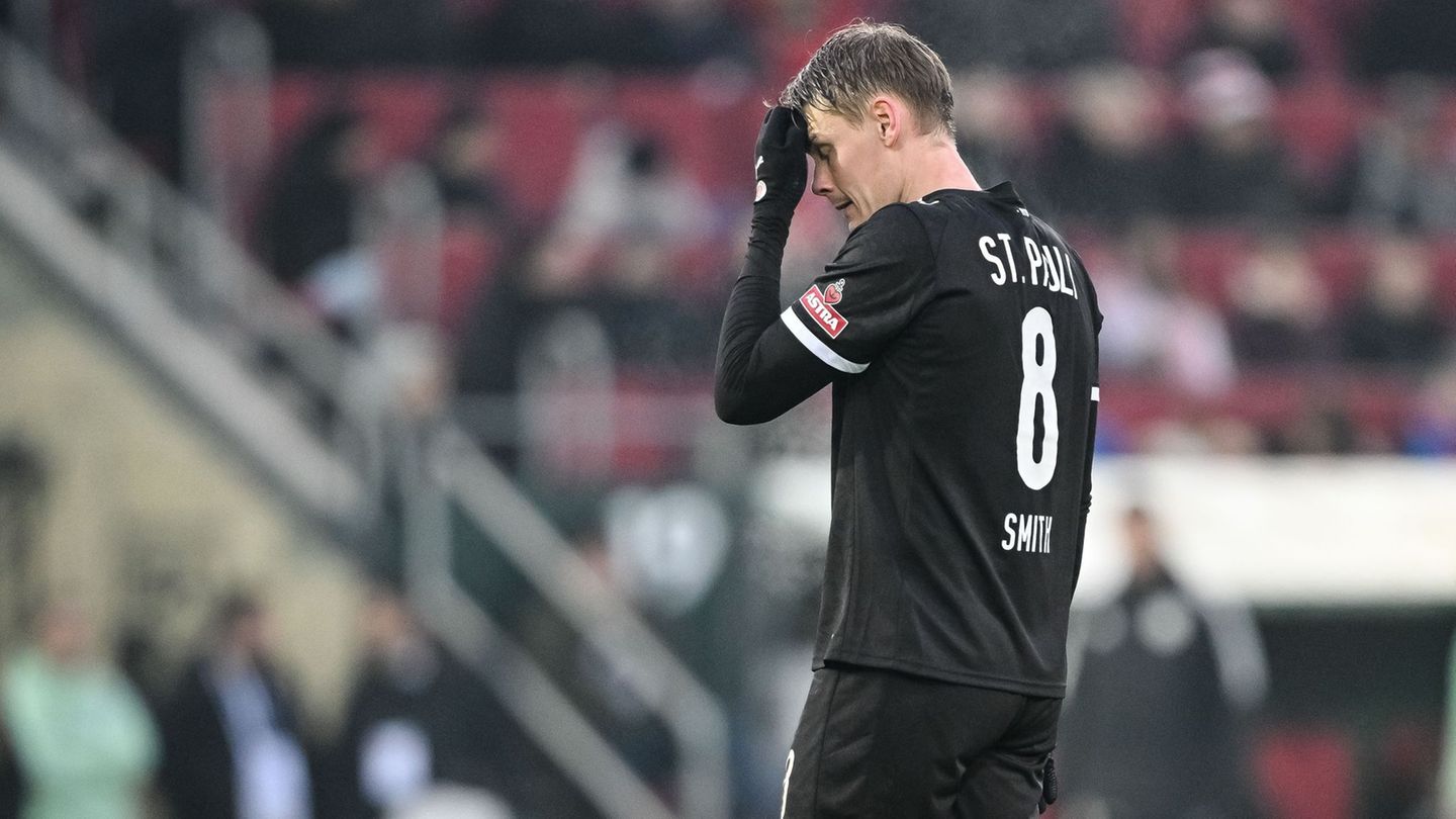 Eric Smith fehlt dem FC St. Pauli wegen einer Wadenverletzung. (Archivbild) Foto: Harry Langer/dpa