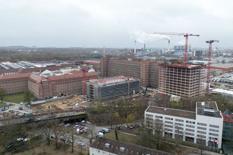 Das Projekt Siemensstadt Square gehört zu den wichtigsten Stadtentwicklungsvorhaben in Berlin. Foto: Sebastian Christoph Gollnow