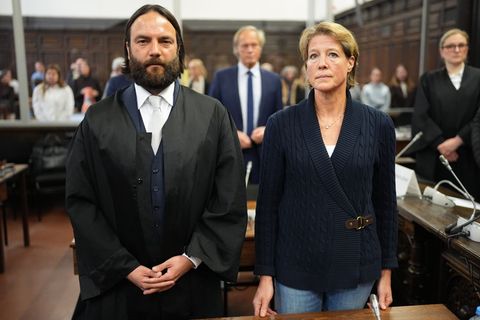 Christina Block steht seit Juli 2025 vor Gericht. Foto: Marcus Brandt/Pool dpa/dpa