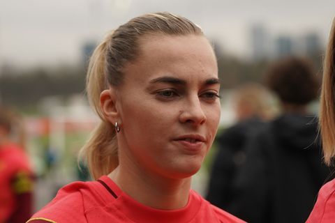 Eintracht-Kapitänin Laura Freigang: Noch eine Chance im Europa Cup? (Archivbild) Foto: Marc Schüler/dpa