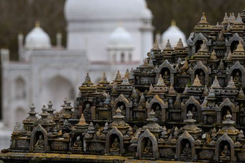 Die Miniwelt in Lichtenstein startet in die neue Saison. Besucher können Bauwerke aus aller Welt im Miniformat bestaunen. Foto: