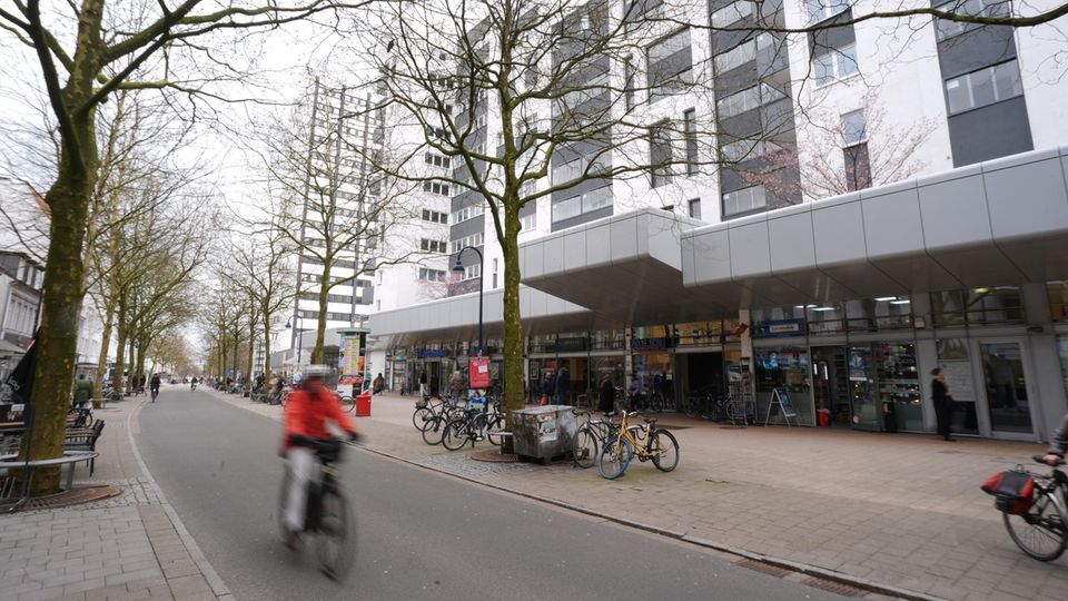 Ort in Hamburg, wo ein Wolf am Montag eine Frau verletzt hat