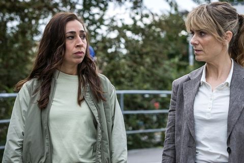 "Tatort: Könige der Nacht": Im letzten neuen Fall der aktuellen Sonntagskrimi-Saison ermitteln Ott (Carol Schuler, l.) und Gra