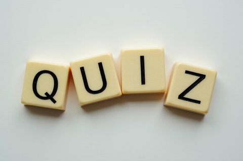 Das Wort Quiz