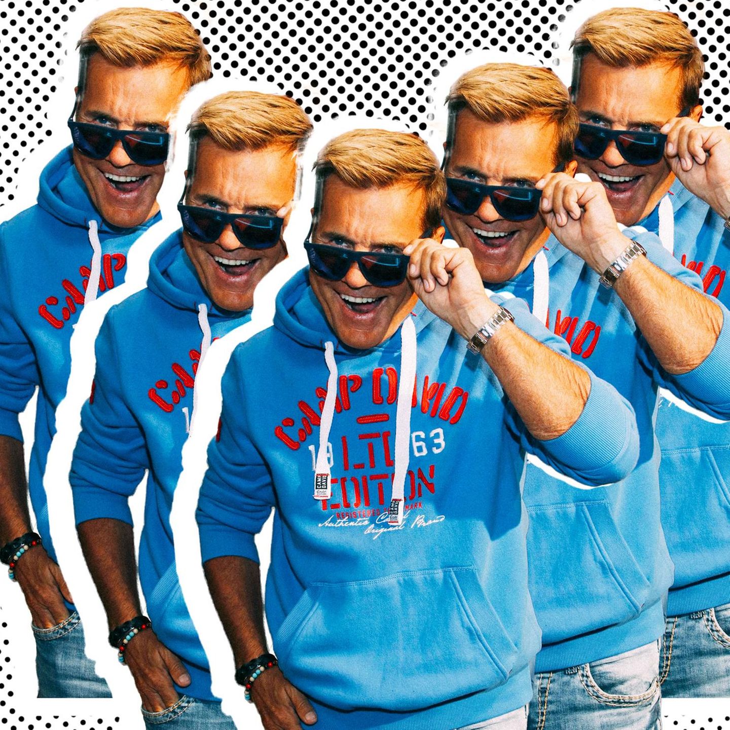 Camp David Dieter Bohlen Kollage