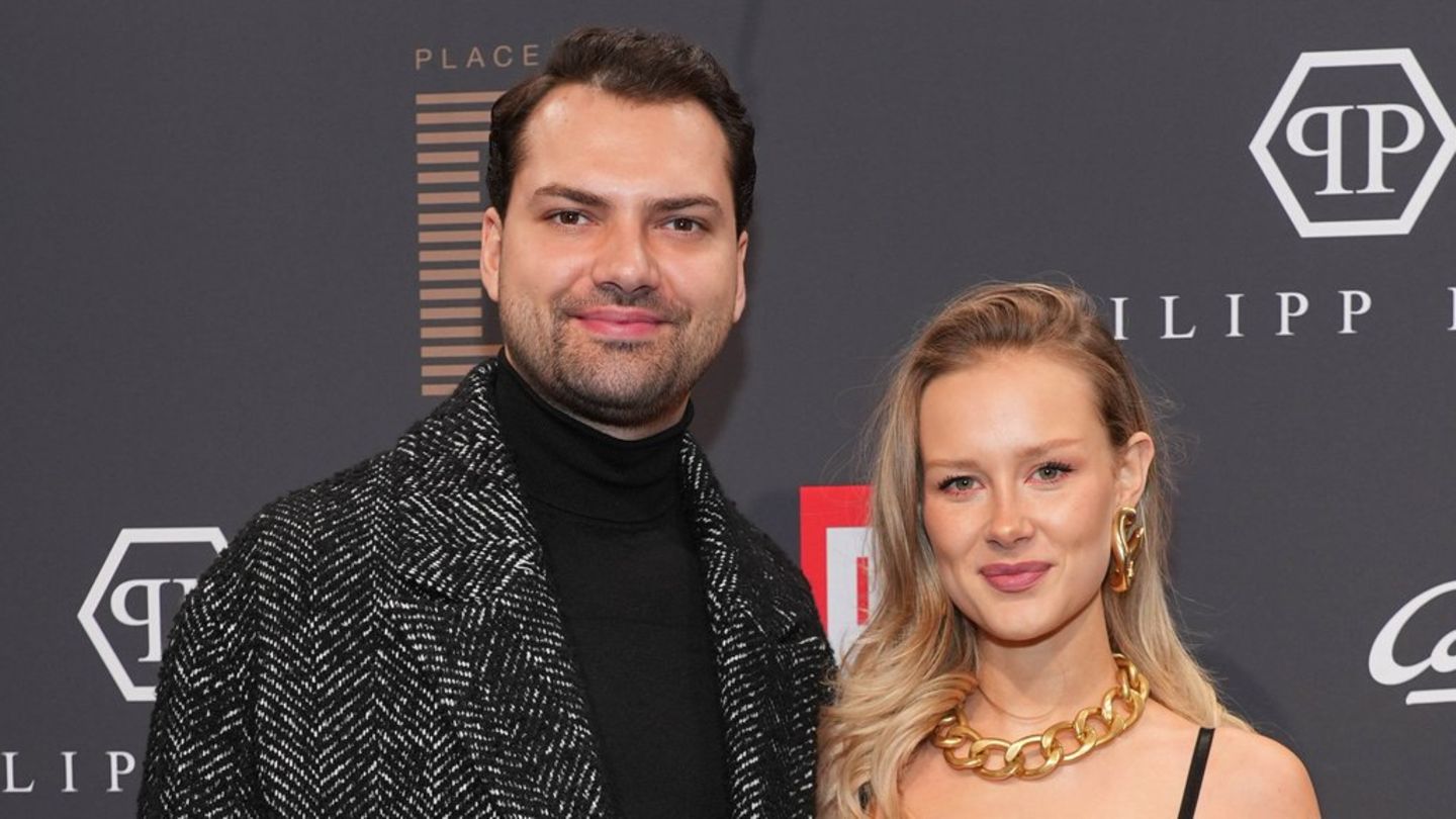 So einträchtig wie hier im Februar 2024 ist es zwischen Jimi Blue Ochsenknecht und Laura-Marie Geissler schon lange nicht mehr