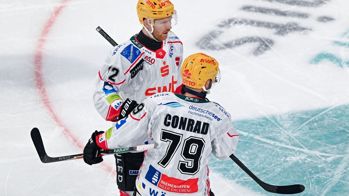 Eishockey: Bremerhaven verkürzt in DEL-Playoff gegen Mannheim