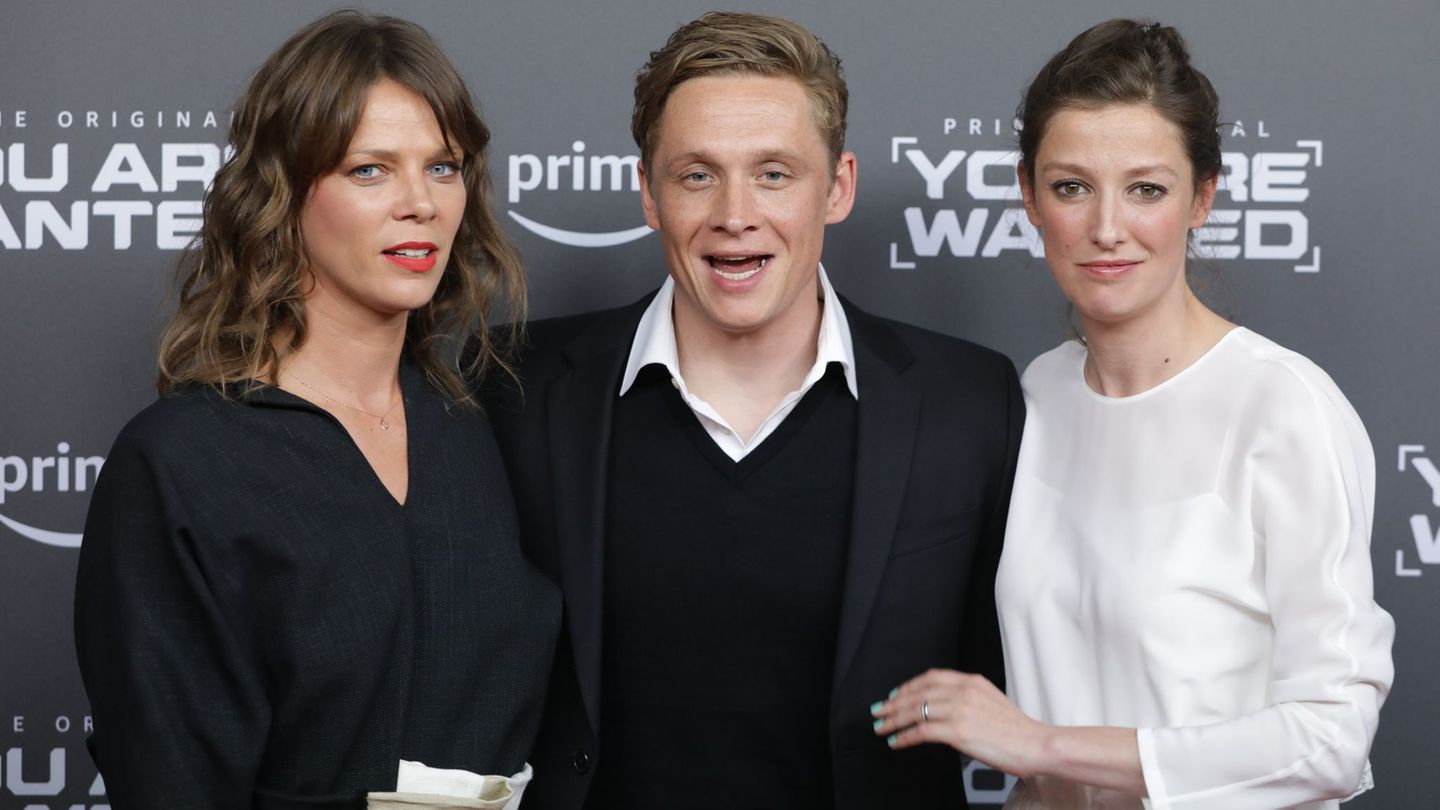 Jessica Schwarz, Matthias Schweighöfer und Alexandra Maria Lara spielten in "You Are Wanted" von Prime Video mit. (Archivbild) F