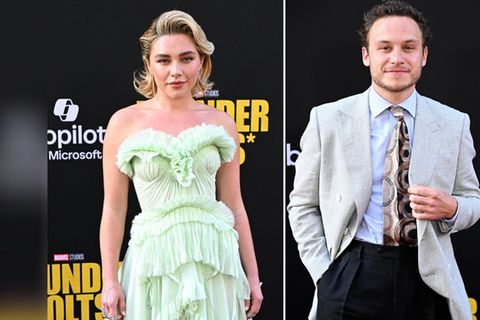 Bisher hielten sie ihre Beziehung geheim, nun veröffentlichte Florence Pugh ein Bild mit Finn Cole an ihrer Seite.