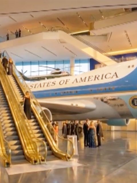 Ein Ausschnitt aus einem KI-generierten Video Donald Trumps