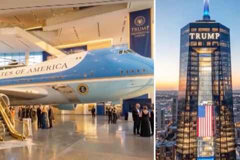 Ein Ausschnitt aus einem KI-generierten Video Donald Trumps