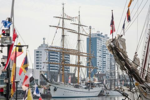 "Goch Fock" in Bremerhaven