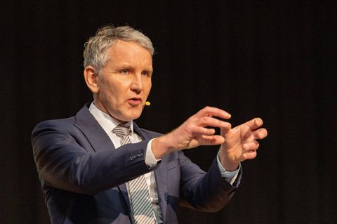 Der Thüringer AfD-Landeschef Björn Höcke