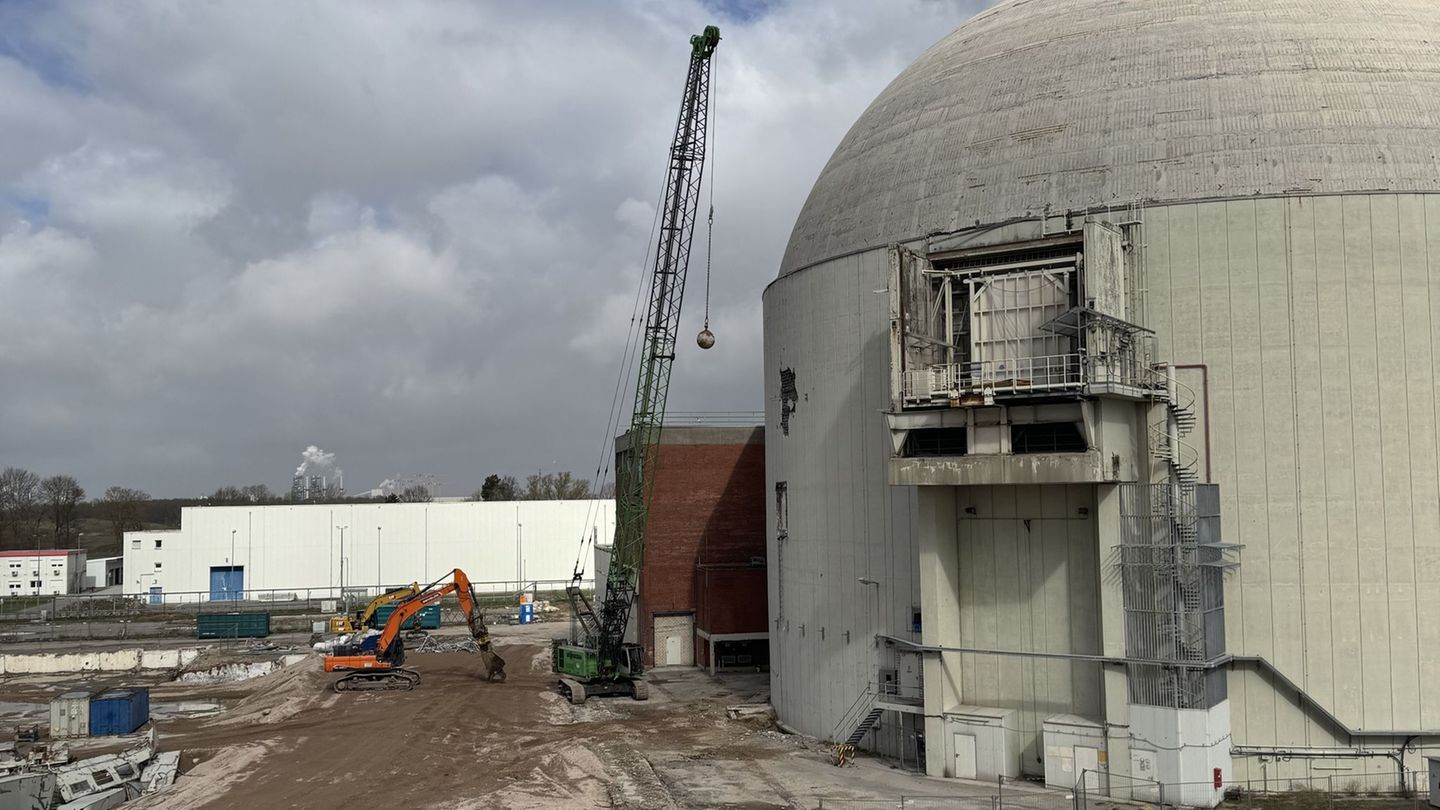 Das Kernkraftwerk Stade wird bis Ende des Jahres zurückgebaut. Foto: -/PreussenElektra GmbH/dpa
