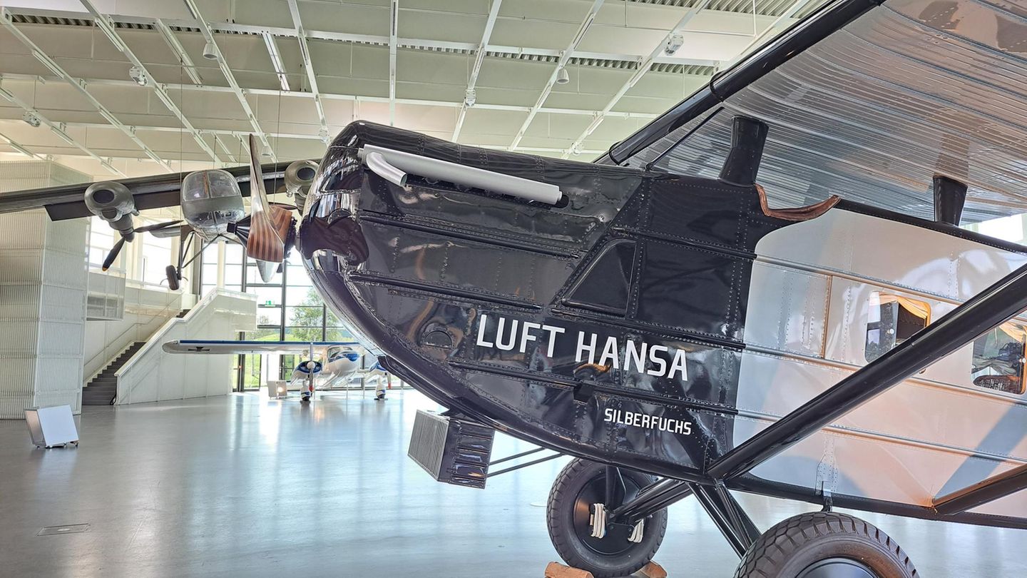 Eine Dornier Merkur im Museum