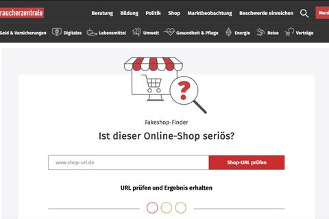 Der Fakeshop-Finder hilft, betrügerische Online-Shops frühzeitig zu erkennen. (Symbolbild) Foto: www.fakeshop-finder.nrw/dpa-tmn