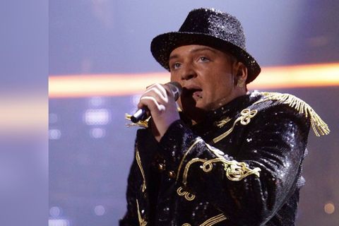 Menowin Fröhlich im Jahr 2010 auf der "DSDS"-Bühne.