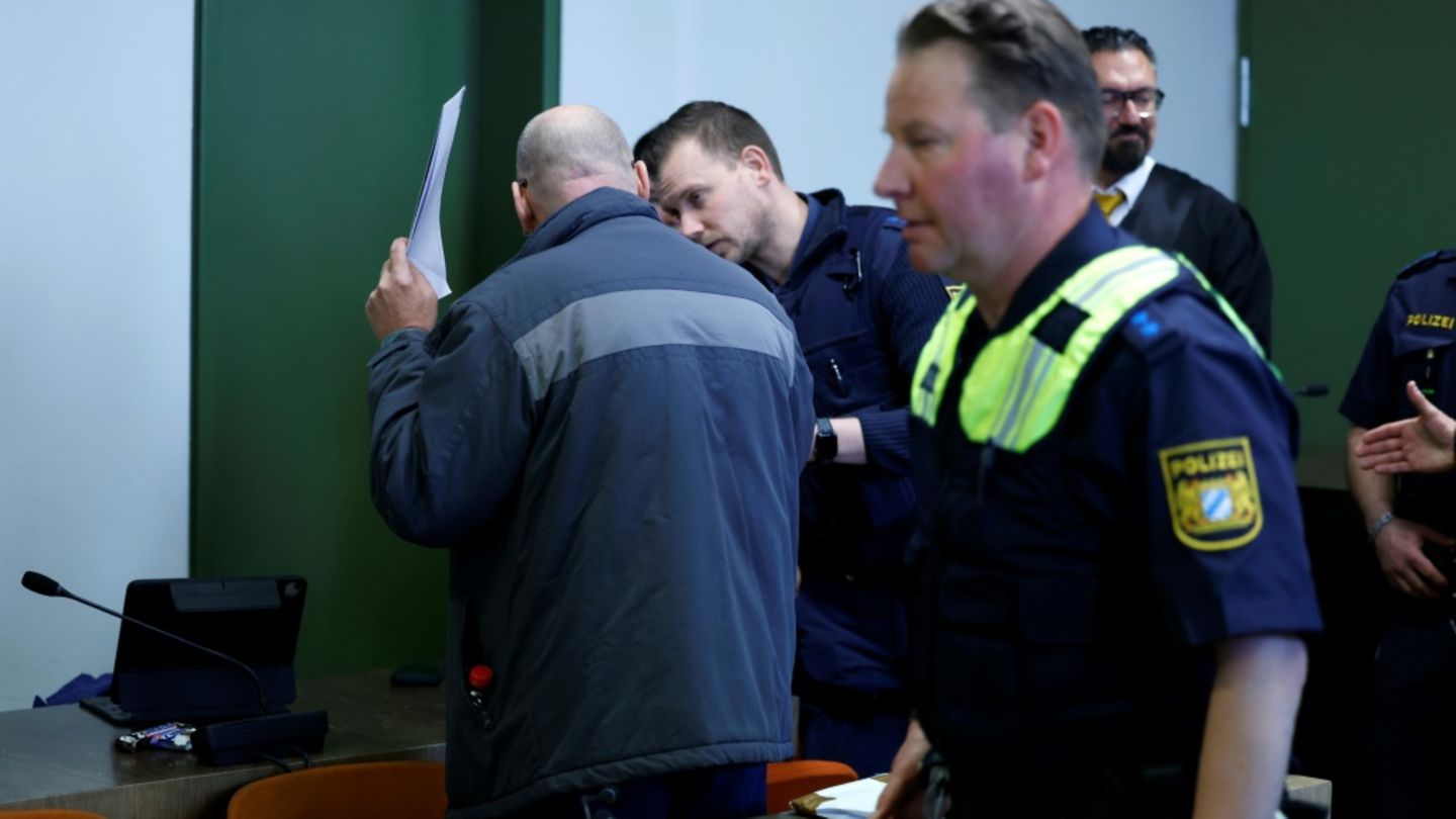 Der Hauptangeklagte Rainer S. im Gerichtssaal