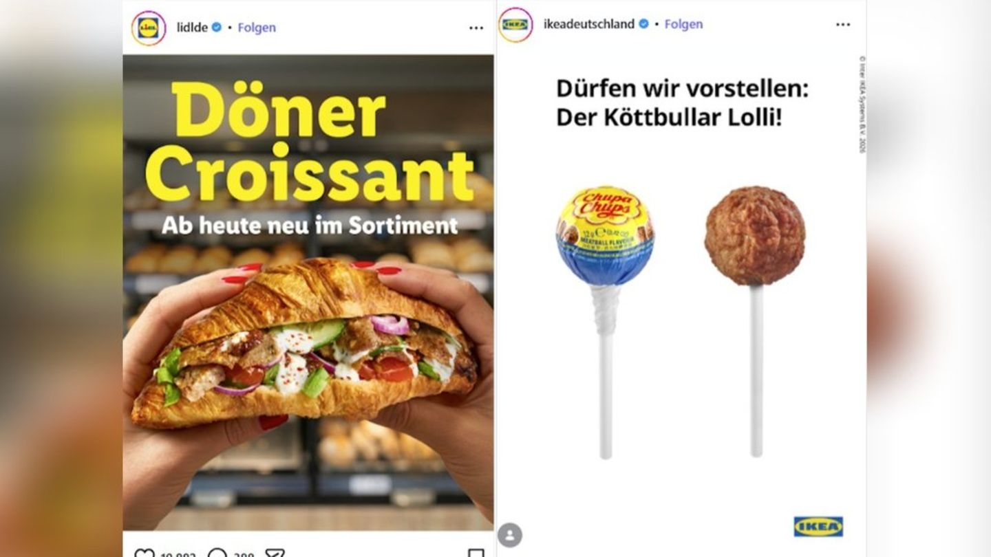 Aprilscherze von Lidl: Kommen Döner-Croissant und Köttbullar-Lolli?