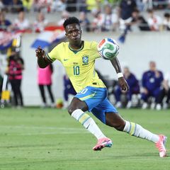 In Brasiliens Nationalteam trägt Vinicius Junior die Nummer 10