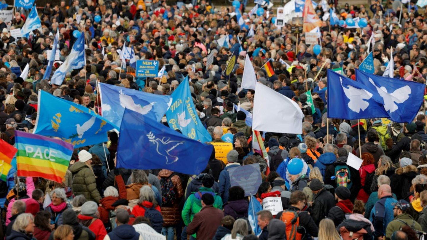 Anti-Kriegs-Demonstration in München (Archiv)