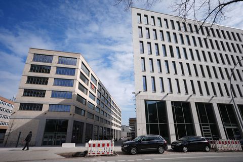 Das MIN-Forum und das Haus der Informatik haben insgesamt rund 284 Millionen Euro gekostet Foto: Marcus Brandt/dpa