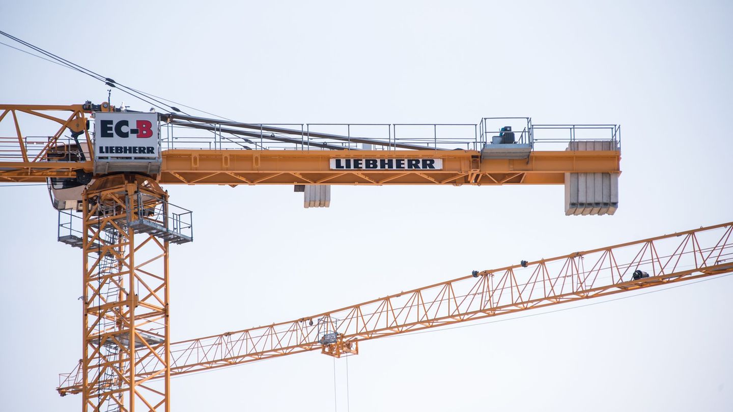 Der Mischkonzern Liebherr verzeichnet für 2025 einen Umsatzzuwachs. (Archivbild) Foto: Daniel Bockwoldt/dpa