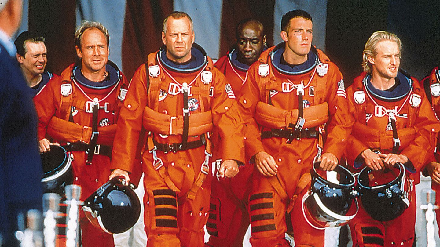 Filmszene aus „Armageddon“ mit Bruce Willis