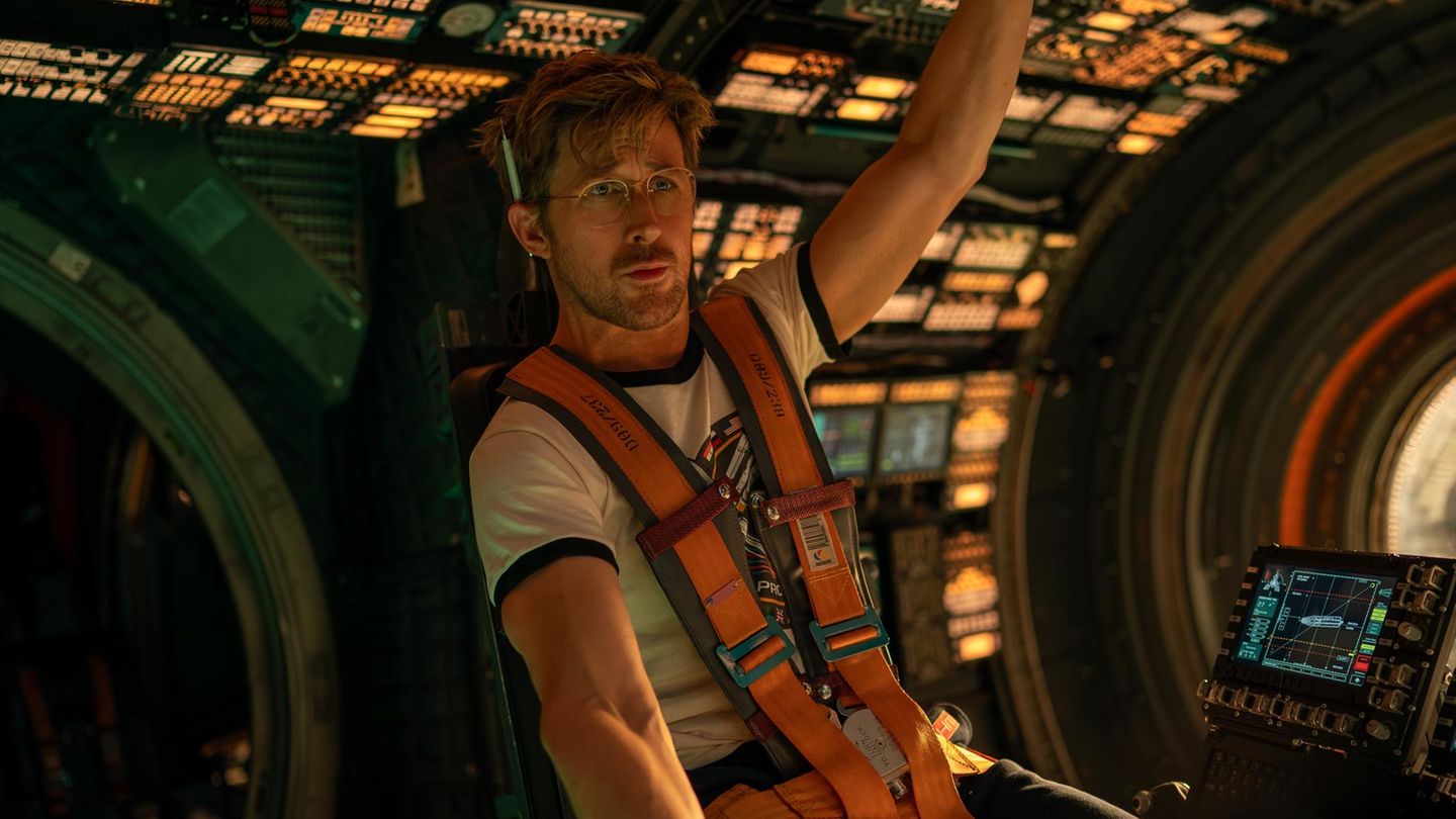 Filmszene aus „Der Astronaut“ mit Ryan Gosling