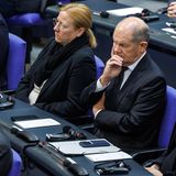 Olaf Scholz im Bundestag