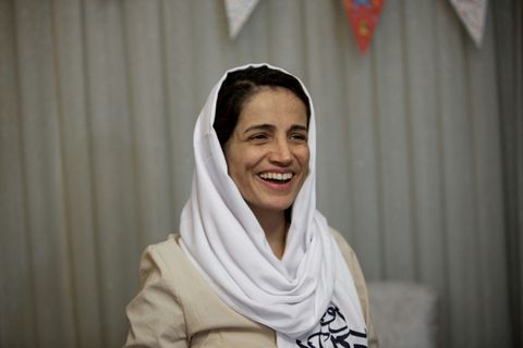 Die iranische Frauenrechtlerin Nasrin Sotudeh 2013