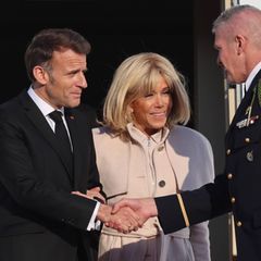 Emmanuel Macron und Brigitte Macron besuchen Seoul