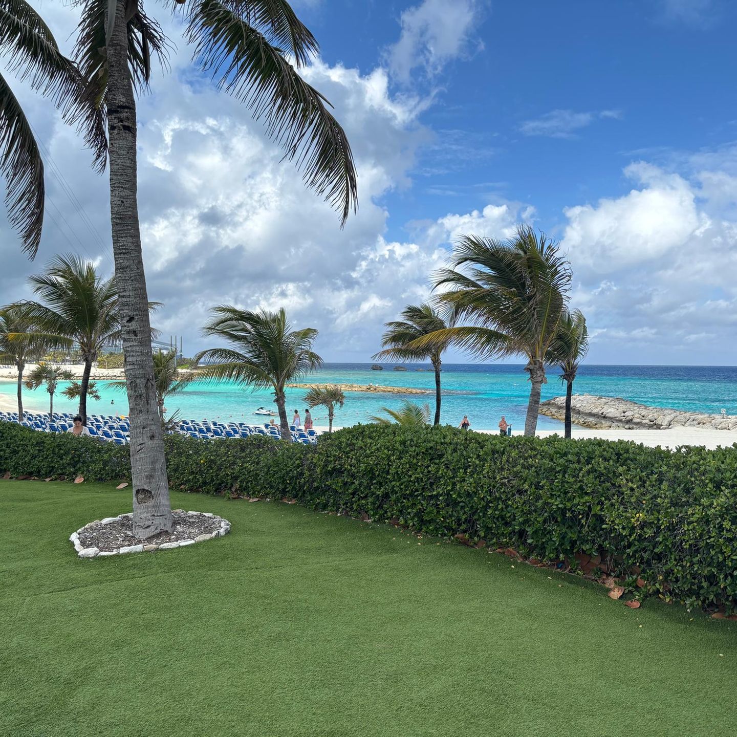 Karibik-Strand auf Great Stirrup Bay