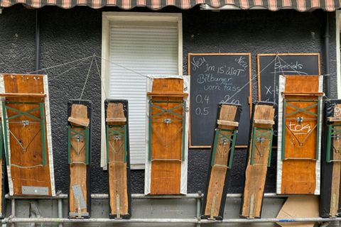 Lokal während Pandemie