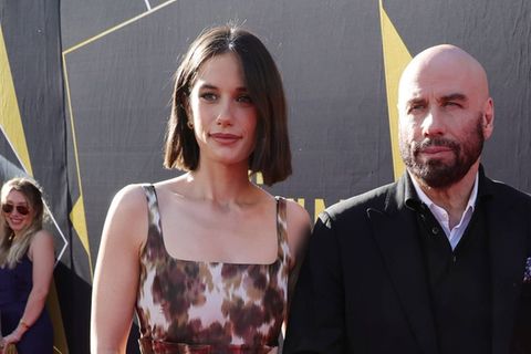 John Travolta mit seiner Tochter Ella Bleu im Jahr 2024.