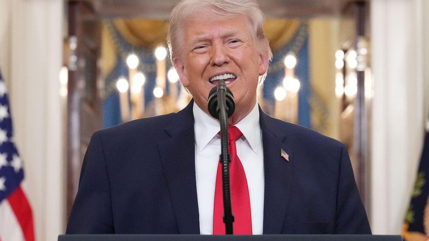 Trump kündigt neue Zölle an (Archivbild). Foto: Alex Brandon/AP Pool/AP/dpa