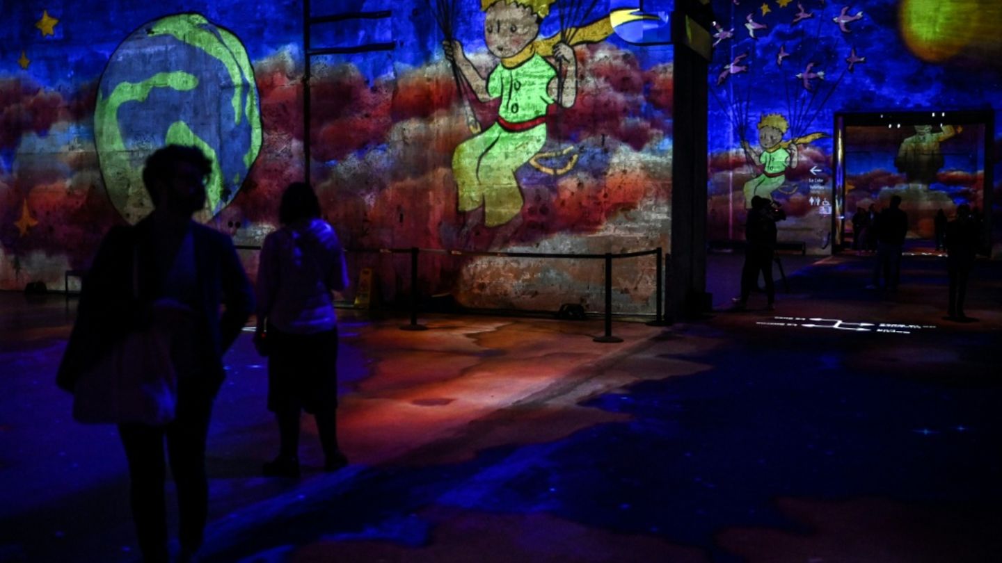 Immersive Schau zum Kleinen Prinzen in Bordeaux
