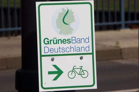 Radtauglich sind bei weitem noch nicht alle Abschnitte des Grünen Bandes. (Archivbild) Foto: Jens Büttner/dpa