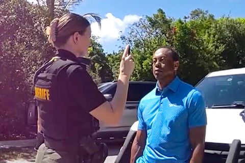 Bodycam-Videos zeigen Festnahme von Tiger Woods