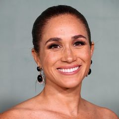 Herzogin Meghan lächelt in die Kamera