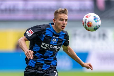 Der Vertrag von Filip Bilbija in Paderborn läuft im Sommer aus. (Archivbild) Foto: David Inderlied/dpa