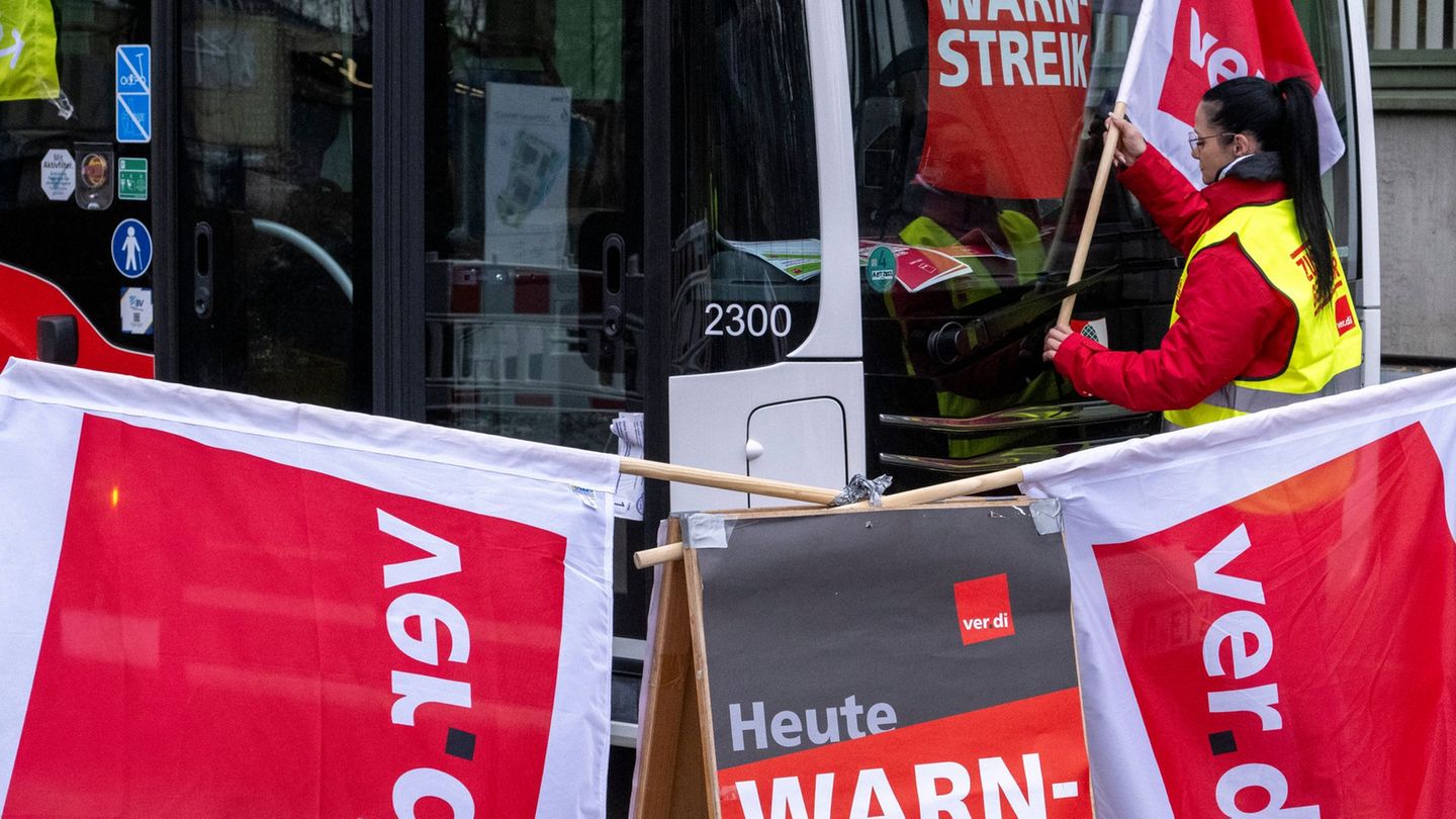 Tarifkonflikt: Warnstreik im Nahverkehr in Augsburg nach Ostern