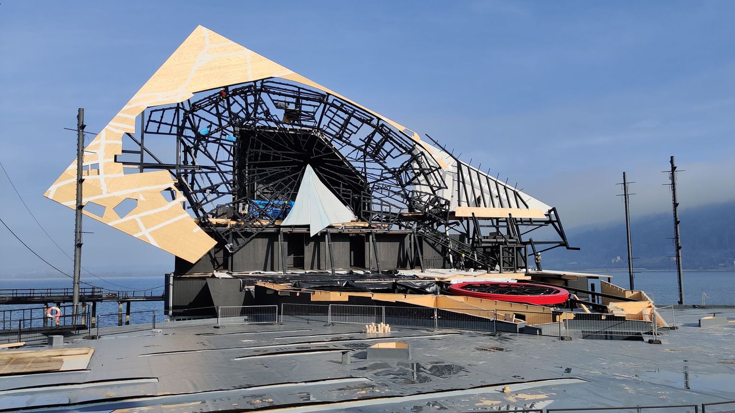 Seebühne auf dem Bodensee: Ansturm auf Karten: Bregenzer Festspiele fast ausverkauft